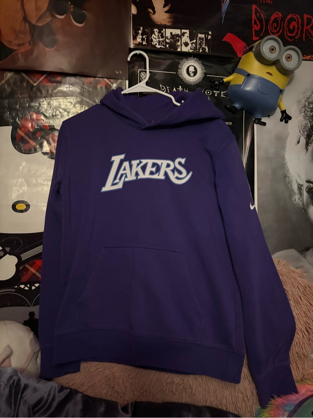 NWOT lakers purple hoodie